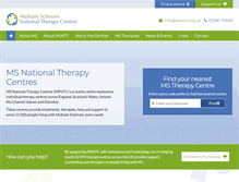 Tablet Screenshot of msntc.org.uk